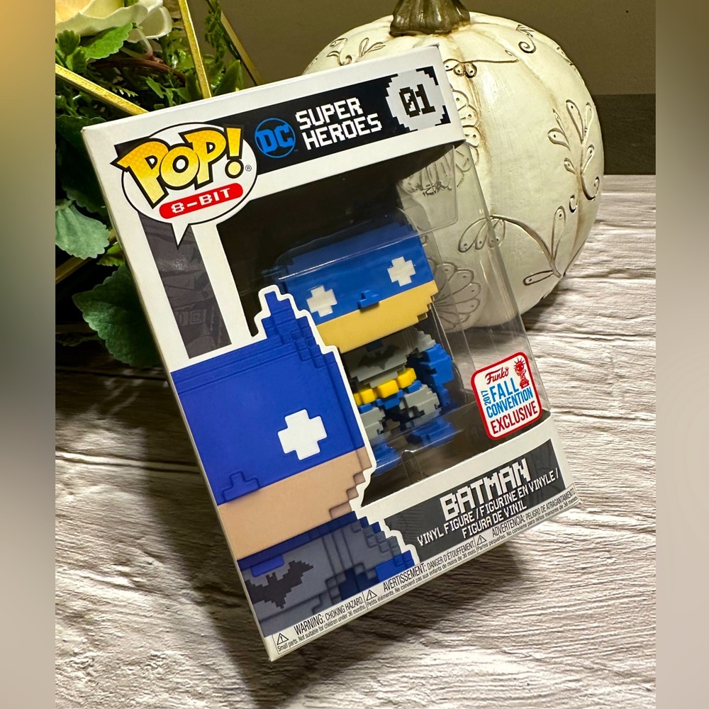 POP Funko Batman 8-Bit 2017 Fall Convention Exclusive
